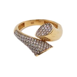Εικόνα Χρυσό δαχτυλίδι K14 (DA00182)
