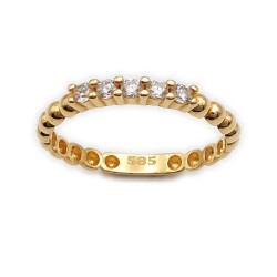 Εικόνα Χρυσό δαχτυλίδι K14 (DA00201)
