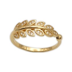 Χρυσό δαχτυλίδι K14 (DA00203)