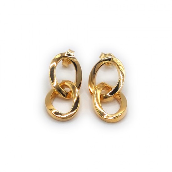 Χρυσά σκουλαρίκια Κ14 (SK00232)