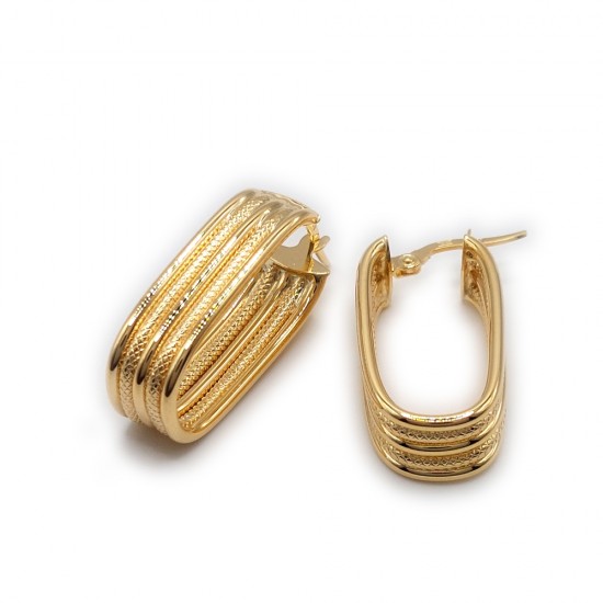 Εικόνα Χρυσά σκουλαρίκια Κ14 (SK00236