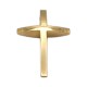 Σταυρός Κ18 Χρυσό με Μπριγιάν Διπλής Όψης (ST00340)