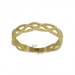 Εικόνα Δαχτυλίδι Χρυσό Κ14 (DA00103)