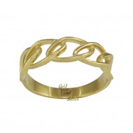Δαχτυλίδι Χρυσό Κ14 (DA00104)