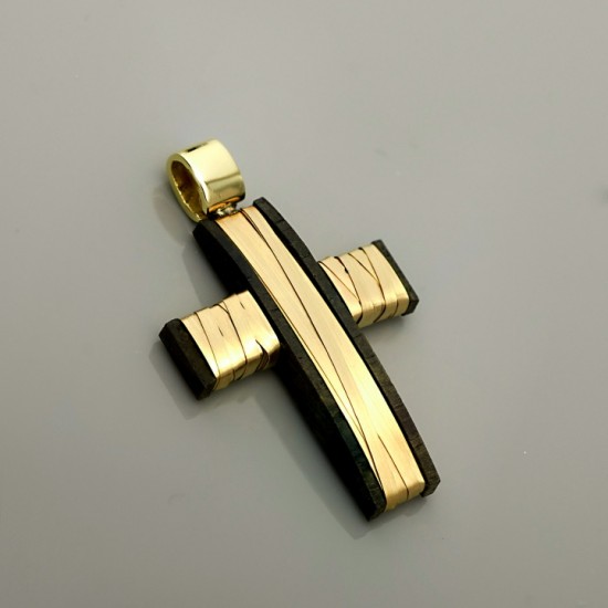 Σταυρός Κ14 Χρυσό  (ST00297)